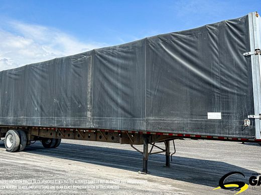 TRANSCRAFT 48' ROLLING TARP CURTAIN SIDE TRAILER